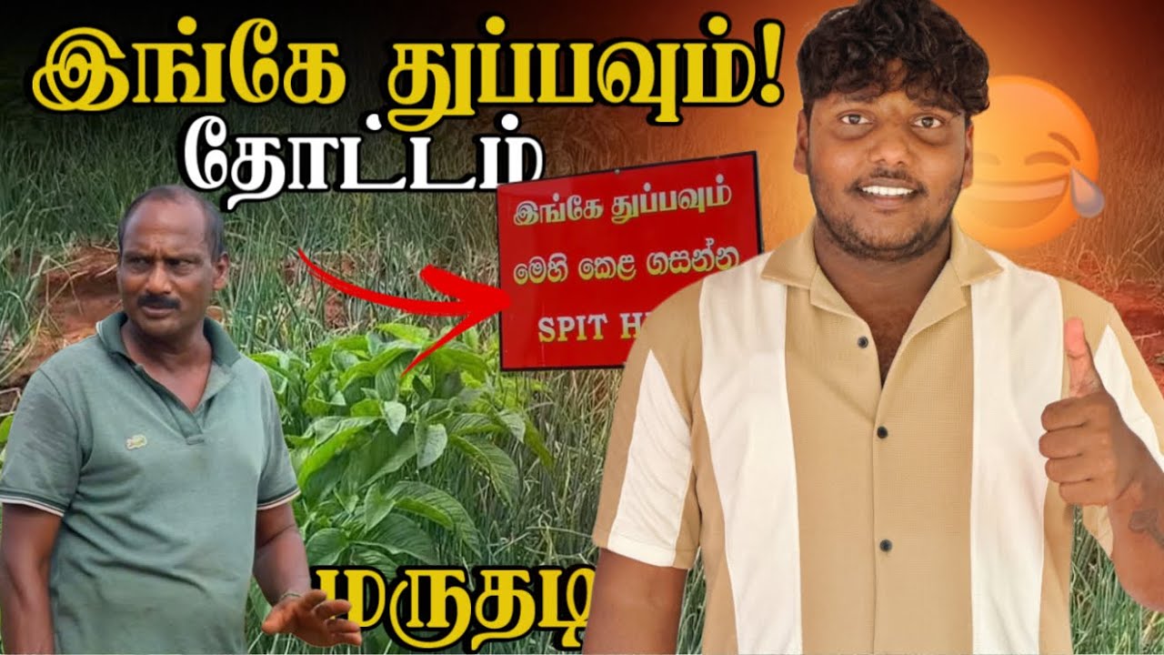 இங்கே துப்பவும் 😂 | தோட்டம் 🌱😍 | Maruthady | Pavaneesan