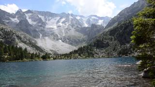 Adamello - Corno Baitone (3331m) e lago Aviolo