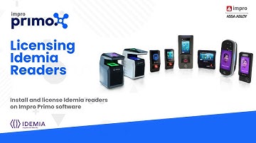 Licensing Idemia Readers - Primo