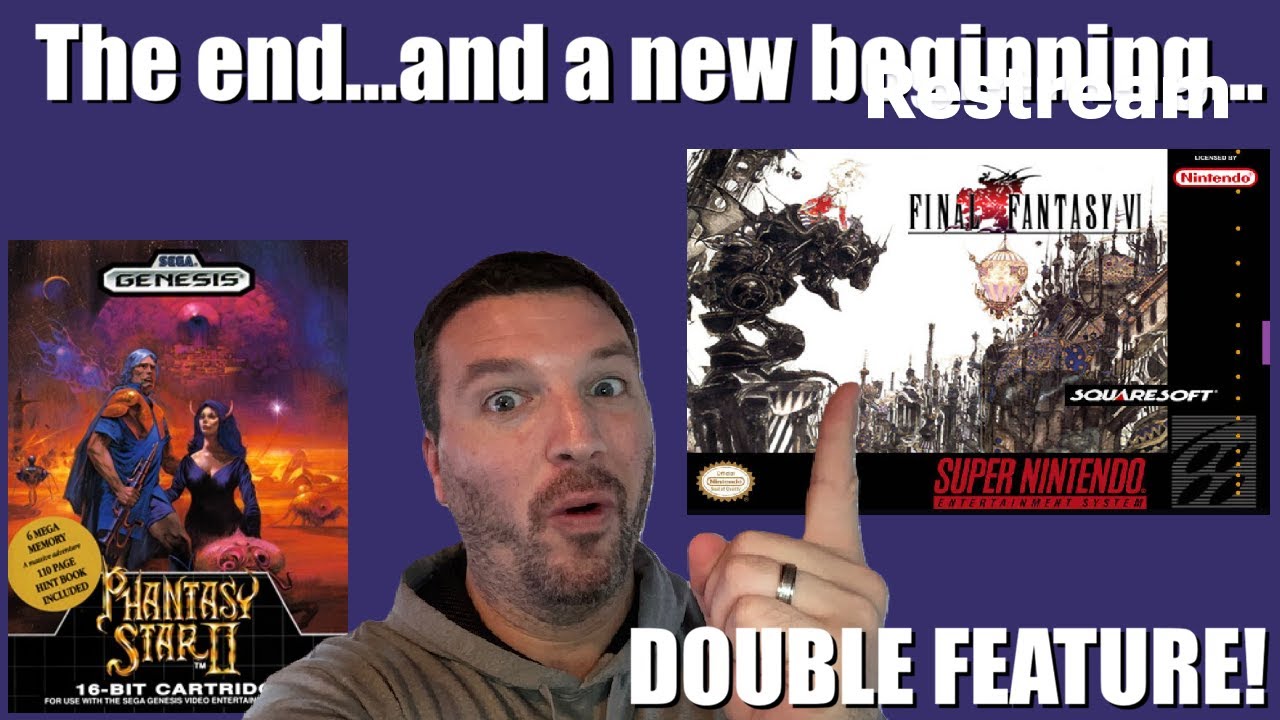 PHANTASY STAR II FINALE/FINAL FANTASY VI intro double feature!