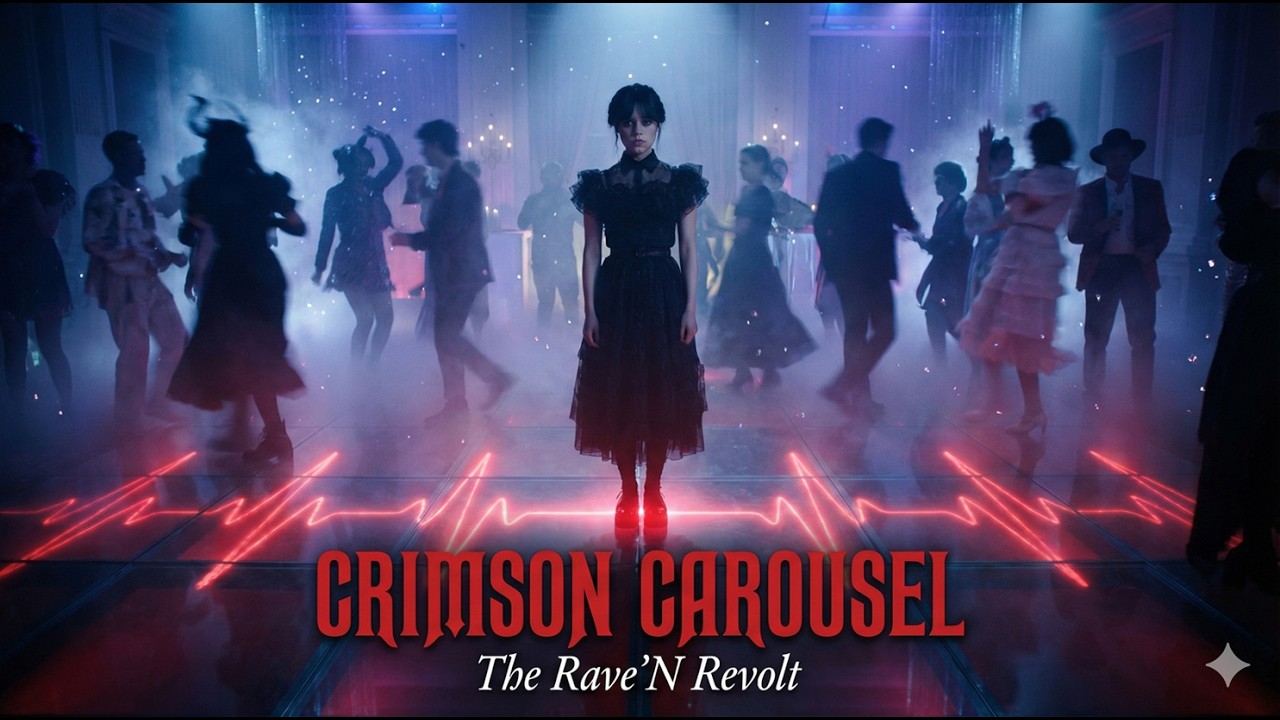Crimson Rave Crimson Carousel (The Rave’N Revolt) - Wednesday Addams Song - YouTube