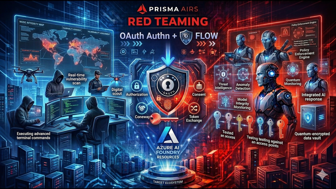 PRISMA AIRS + Azure AI Foundry: OAuth Authn Setup