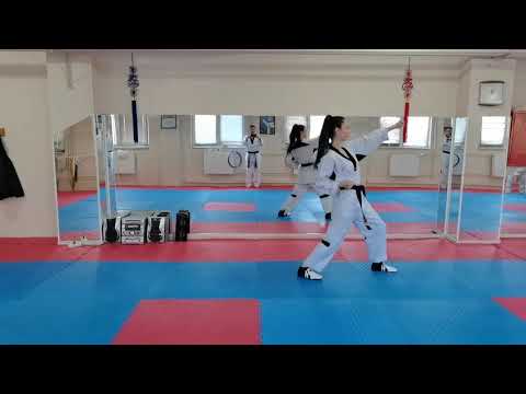 Taekwondo 2.Poomsae (YellowGreen-Sarı yeşil) #taekwondo #tkd #sports #poomsae