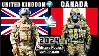 UNITED KINGDOM vs CANADA Military Power Comparison 2024