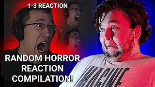 Tomato Faced Mark! - Markipliers Random Horror Reaction Compilation 1-3 (Reaction)