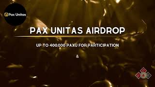 Pax Unitas Airdrop Total Airdrop Pool 5 Billion Paxu
