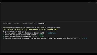 Playwright with Typescript | Install Playwright from Scratch | 4