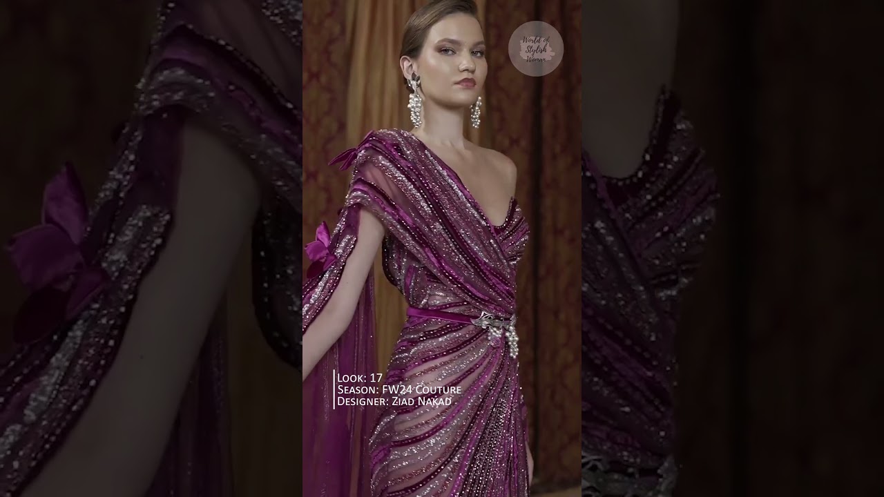 Ziad Nakad | Look 17 | FW24 Couture | Quick Looks 