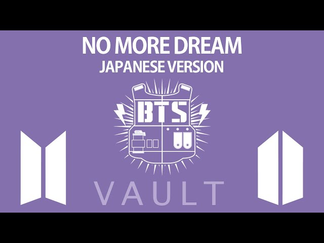 NO MORE DREAM - Japanese Version by BTS [Jap-Rom-Eng] - YouTube