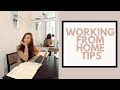 WORKING FROM HOME TIPS (&amp; How To Stay Sane 😅)