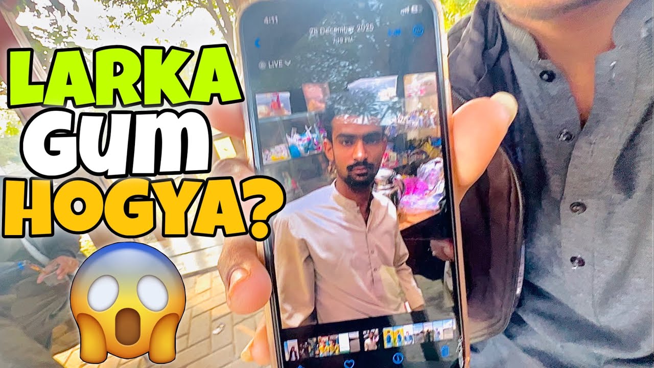 LARKA GUM HO GYA 😱FOR FUN 😂 || Vlogs 2ND
