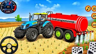 Modern Tractor Farming Driving Simulator 3D - New Tractor Games 2026 - Android Gameplay screenshot 1