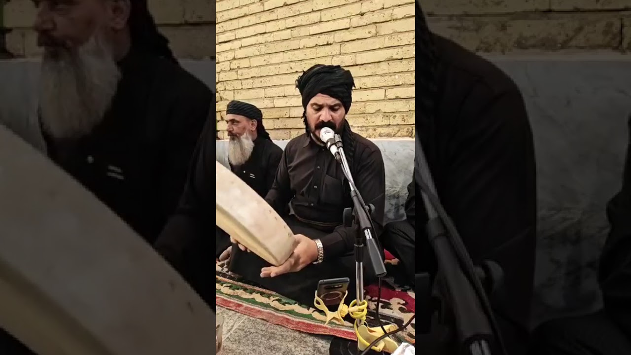 المداح السيد احمد عز الدين النعيمي في رحاب الحضرة الرفاعية 