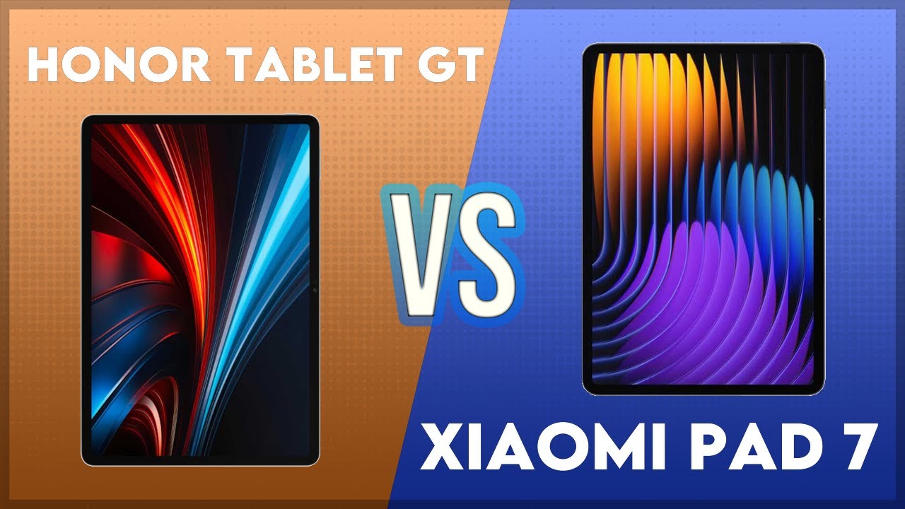 Honor Tablet GT vs Xiaomi Pad 7 Comparison