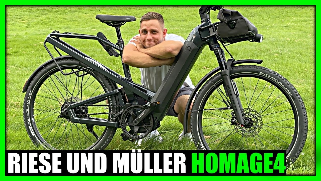 Jetzt wird‘s frech 💥 Mit dem bequemsten E-Bike der Welt - Dem Homage4 von Riese und Müller.