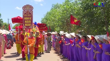 [TRÍCH ĐOẠN] LỄ RƯỚC LONG VỊ VUA HÀM NGHI VỀ ĐỀN THỜ TẠI DI TÍCH QUỐC GIA THÀNH TÂN SỞ, CAM LỘ
