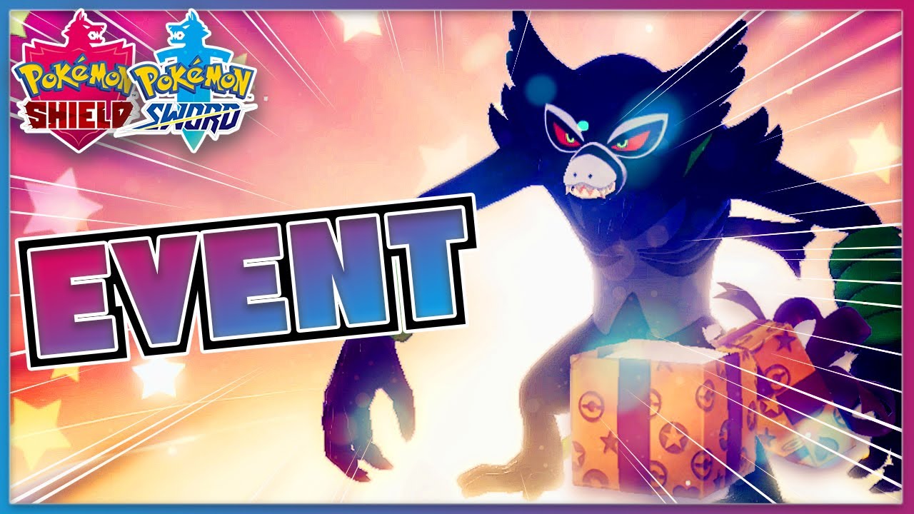 Zarude event Pokemon Sword and Shield Crown Tundra