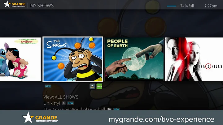 Grande TiVo Voice Remote