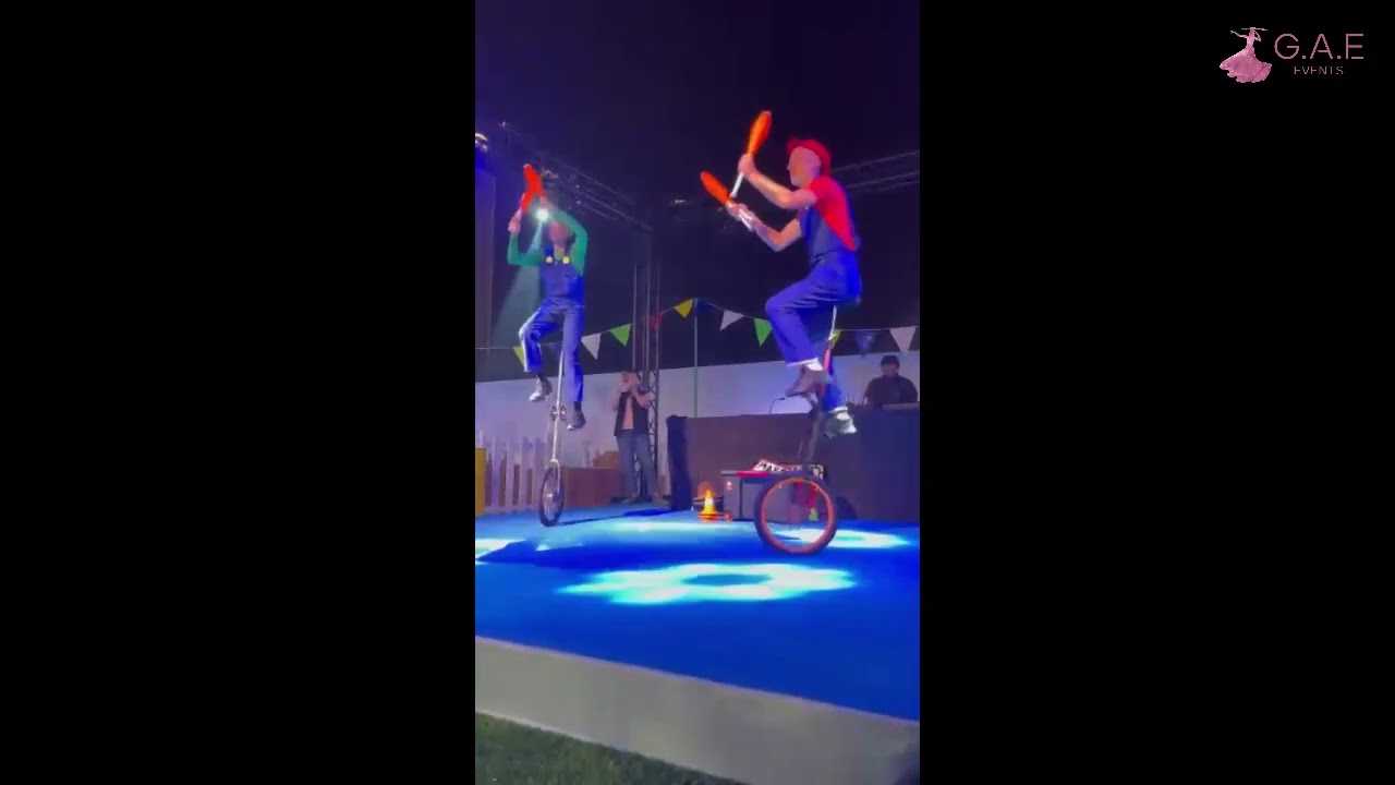 KK - Unicycle Performance | G.A.E EVENTS | DUBAI