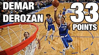DeMar DeRozan Connects for 33 Points in a Win Against the Knicks