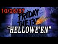 Friday the 13th the series  helloween 1988 scary season 1 halloween episode