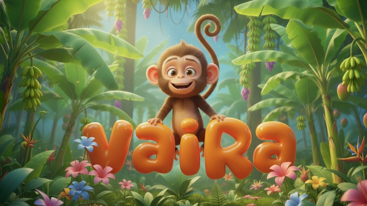 Hopla Milo! Zıpla Milo! 🐵 Eğlenceli Çocuk Şarkısı🍌 vaira