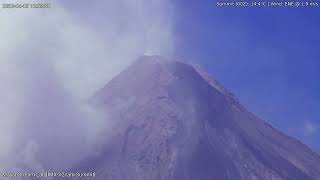 Mayon Volcano Timelapse Daytime Crater Cam - April 05, 2026