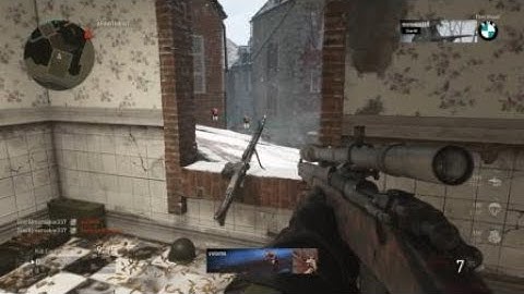 COD WW2 CROSS MAP DOUBLE GRENADE KILL