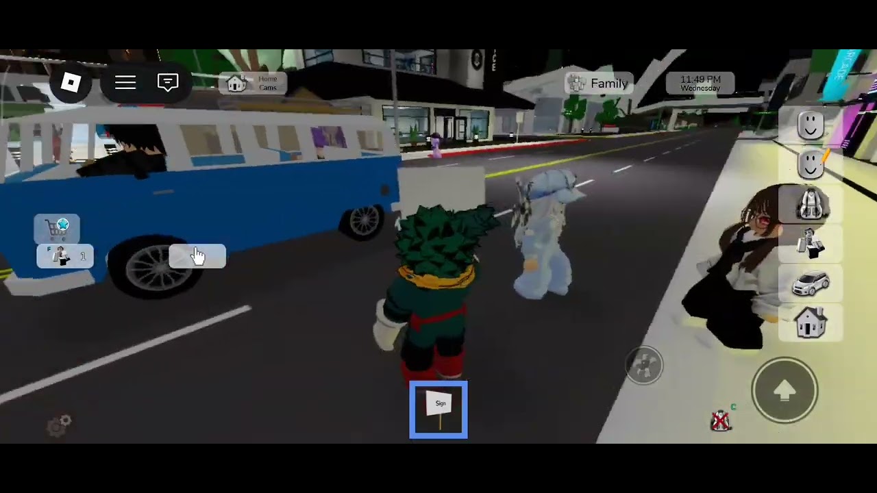 I made some anime characters in BROOKHAVEN (ROBLOX)