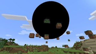 Command Block Tutorial -  How To Spawn MEGA BLACK HOLE IN MINECRAFT NO MOD NO ADDON screenshot 3