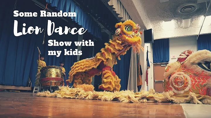 FUN LION DANCE SHOW WITH MY KIDS / 舞狮 / 狮子舞打鼓 / 舞狮表演 / barongsai / múa lân / EP 63