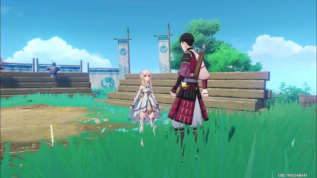 Genshin Impact 240227 2301 ssit 2459 Daily Archery Demonstration YouTube