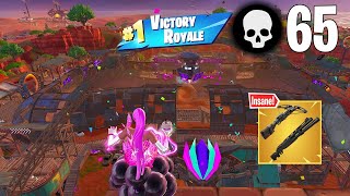 65 Elimination Solo vs Squads Wins (Fortnite Chapter 5 Season 3 Ps4 Controller Gameplay)