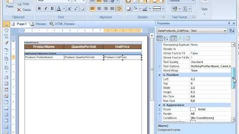 Creating Report with DataBar Condition - [Shot on version 2013.1]