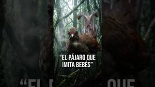 Cómo este pájaro roba comida imitando bebés #australia #survival