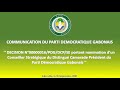 Gabon noureddin bongo valentin promu au poste de conseiller stratgique du distingu camarade
