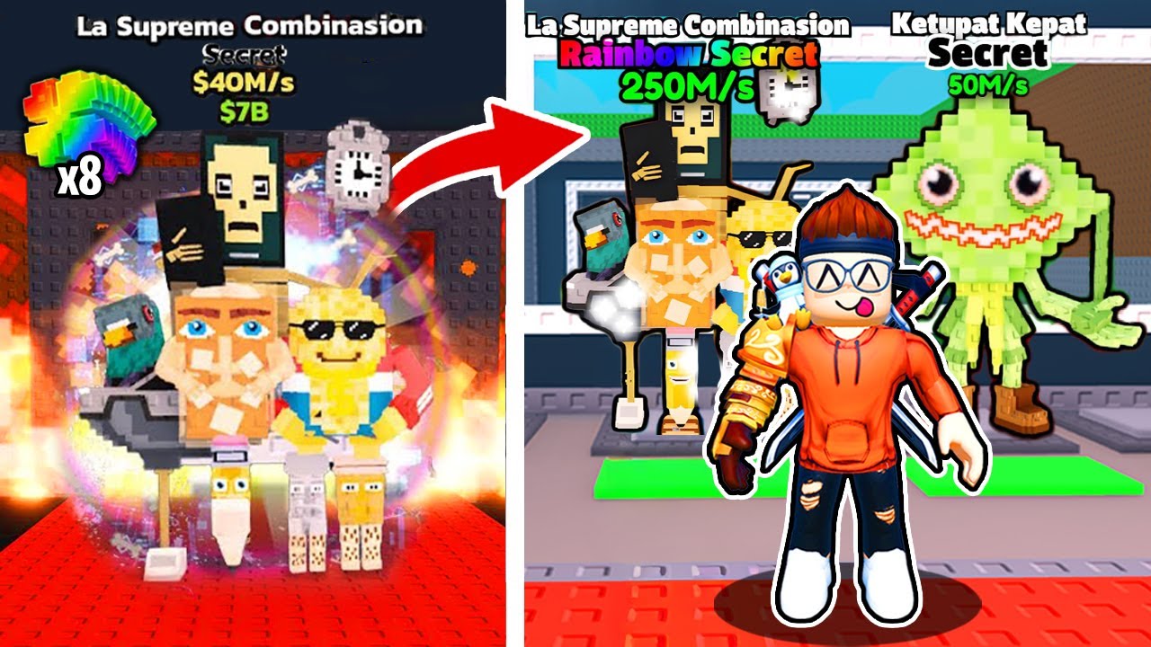 Ho usato LA FORTUNA ADMIN per TROVARE I BRAINROT SEGRETI IMPOSSIBILI su ROBLOX STEAL A BRAINROT!!