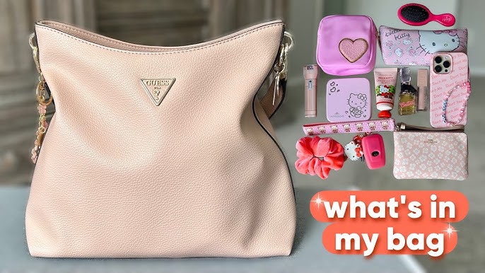 WHAT'S IN MY BAG? 🍋💜 VS Lemon Wristlet 