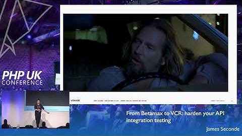 From Betamax to VCR: harden your API integration testing - James Seconde - PHP UK 2022
