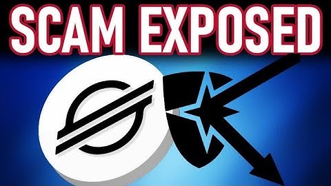 🚨BIGGEST STELLAR XLM SCAM EXPOSED🚨