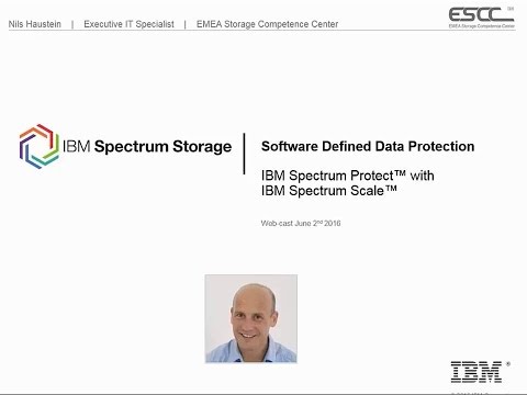 IBM Spectrum Protect using Scale for db, logs & storage pools - Presentation