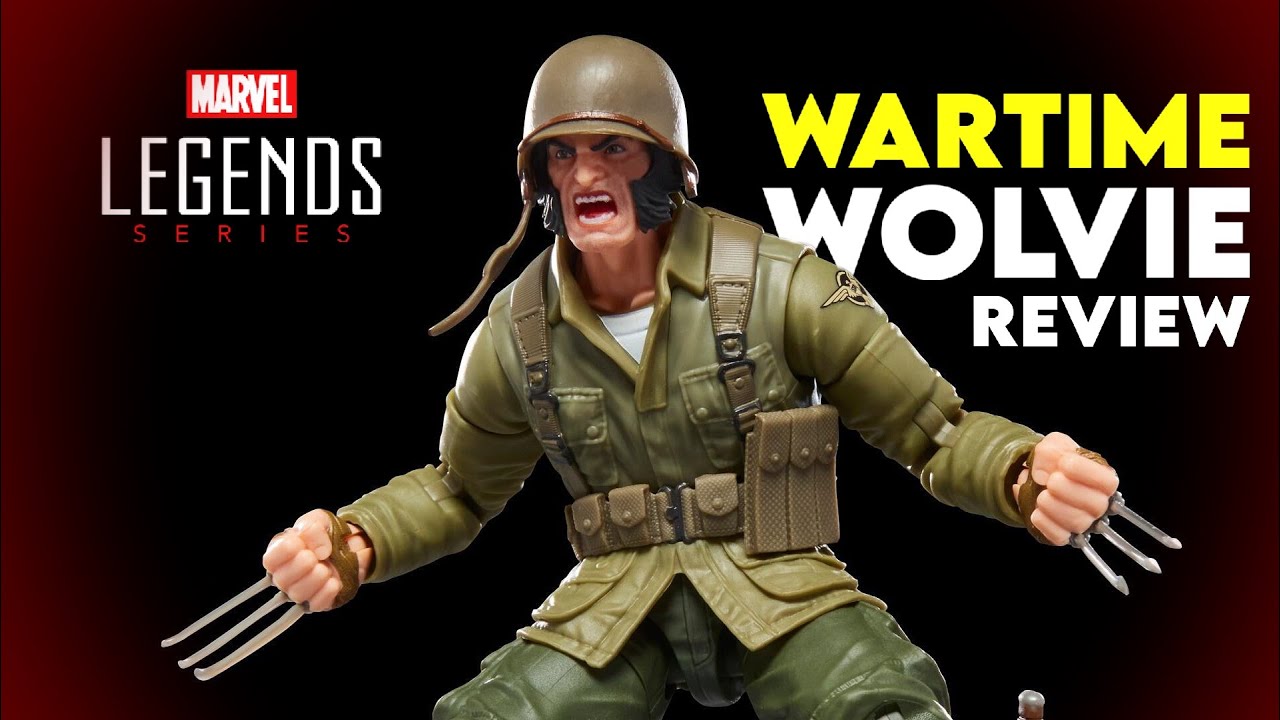 Marvel Legends Wolverine (WWII Logan) Figure Review - YouTube