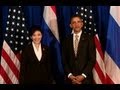 President Obama and Prime Minster Yingluck Speak Before Bilateral Meeting