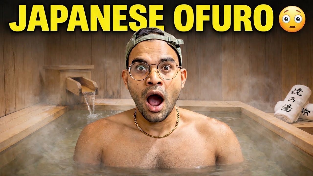 Japanese Ofuro 😳 | My First Hot Bath Experience in Japan || Indian in Japan
