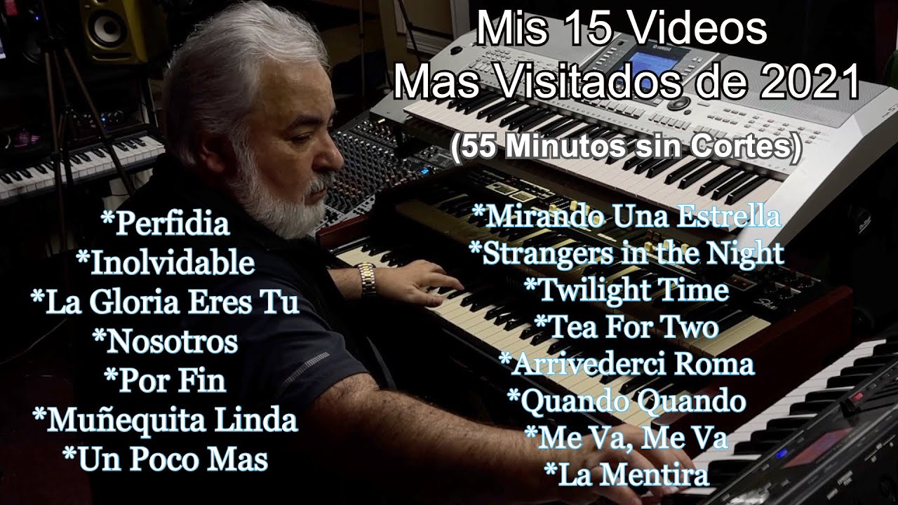 (55 Min de Musica Continua) Mis 15 Videos mas visitados de 2021