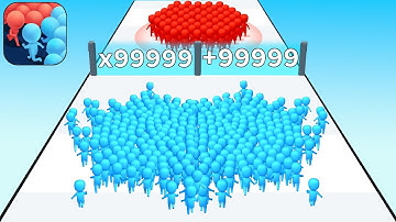 Sastisfying Mobile Game: Count Masters, Brick Builder, Pancake Run, Slice It All, AZ Run...