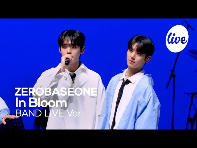 [4K] ZEROBASEONE - “In Bloom” Band LIVE Concert [it's Live] K-POP live music show class=