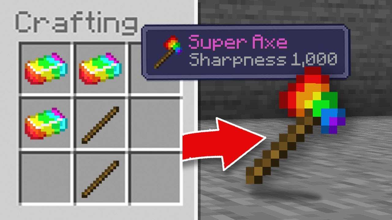 Minecraft, But You Can Craft Super Items...