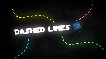 How to Make a Smooth Dashed Line Animation in Alight Motion | Easy Tutorial