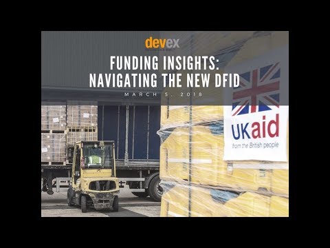 EXCERPT: Funding Insights Navigating the New DFID